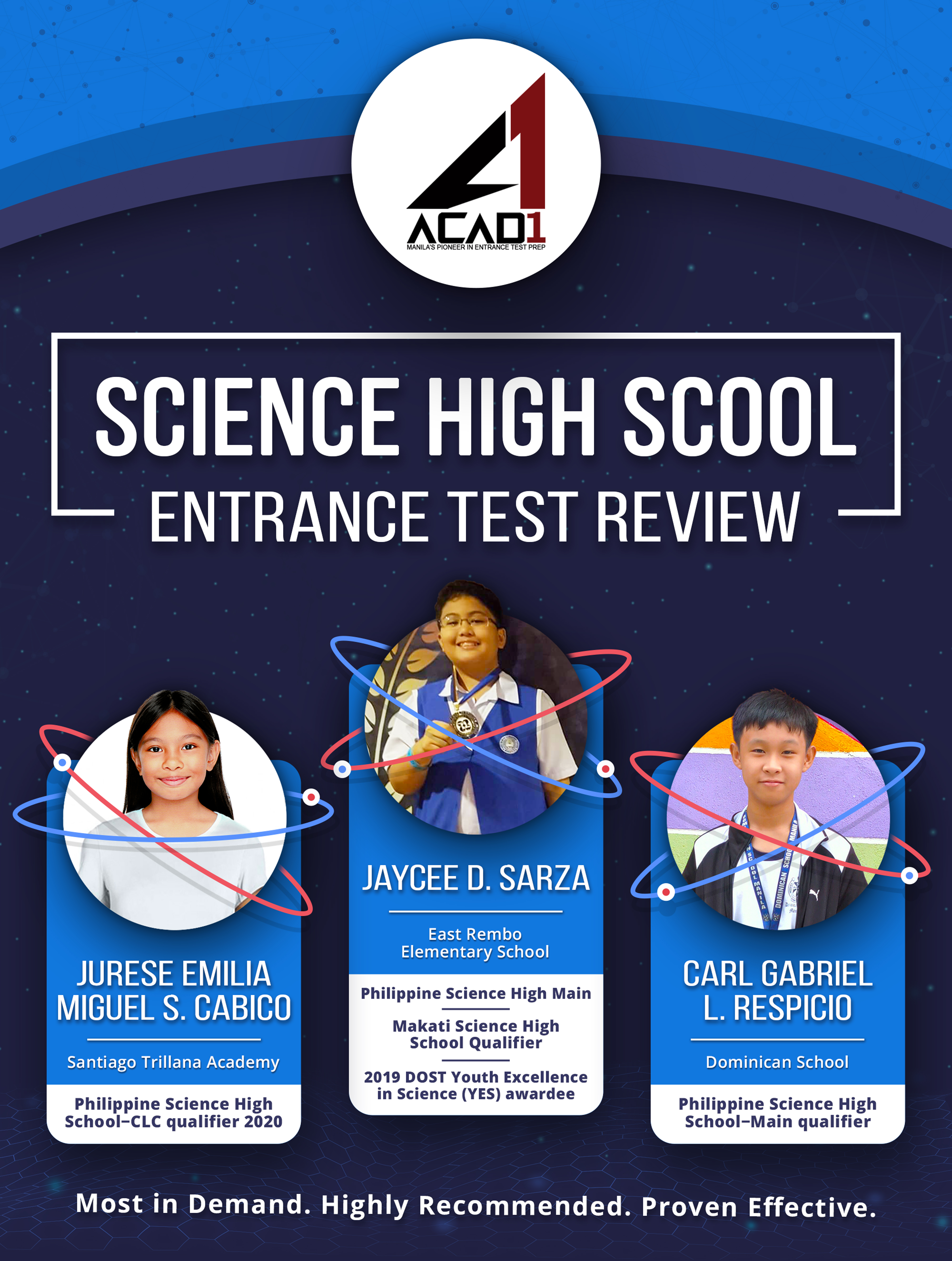 ACAD1 Science High School Qualifiers